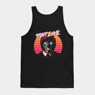 They Live! Obey, Consume, Buy, Sleep, No Thought and Watch TV. Tank Top